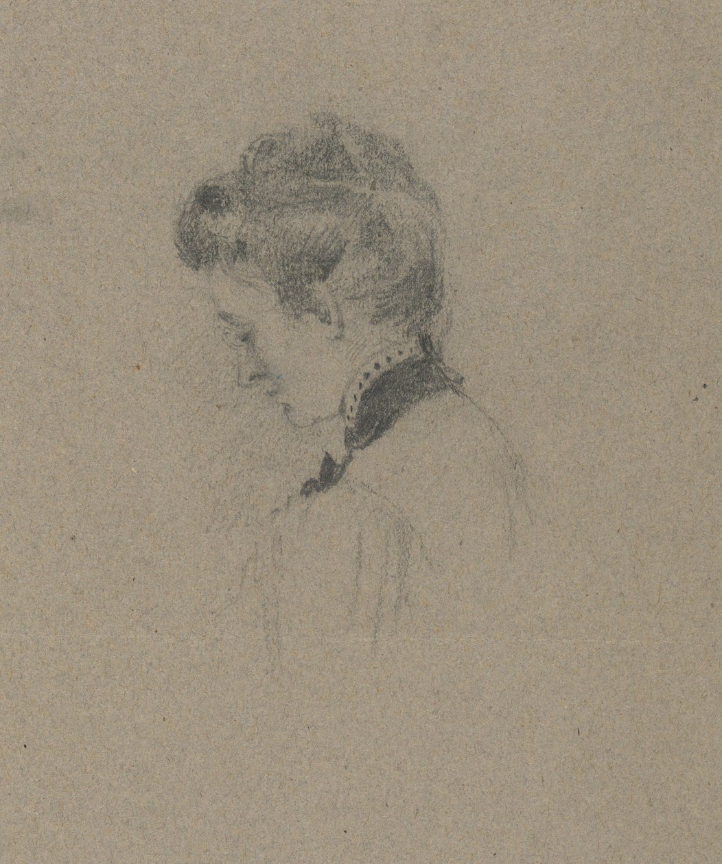 Egy nő portréja alkotó: John Ferguson Weir