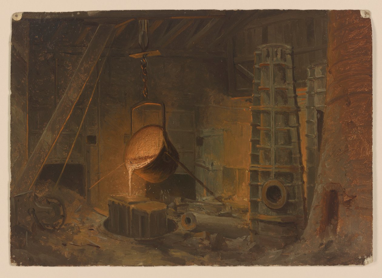 West Point Foundry, Cold Spring, New York alkotó: John Ferguson Weir
