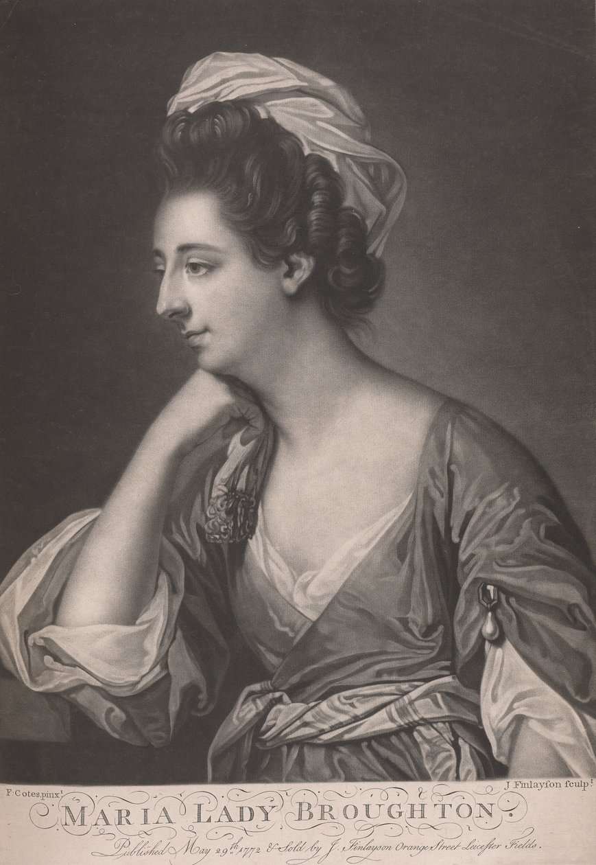 Maria, Lady Bronghton († 1785) alkotó: John Finlayson