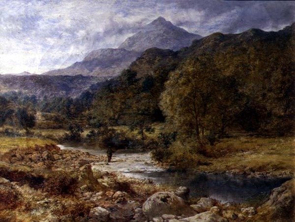 Moel Siabod Capel Curigből, Észak-Wales alkotó: John Finnie