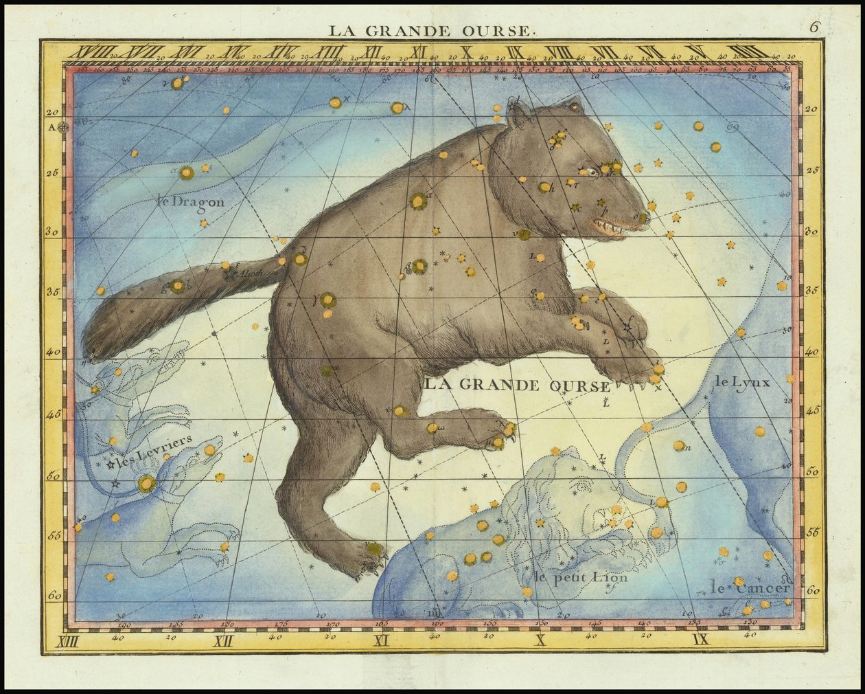 1776 - John Flamsteed - La Grande Ourse (Ursa Major) alkotó: John Flamsteed