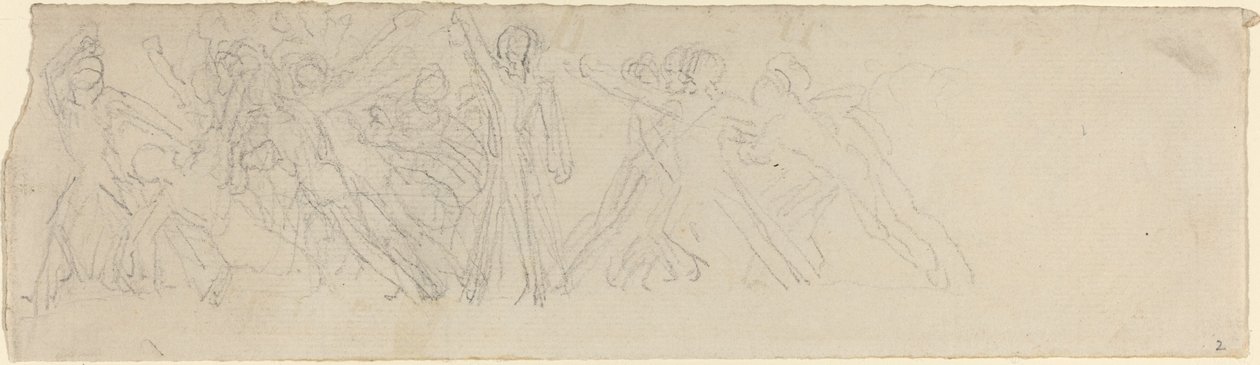 Antik csatajelenet (?) alkotó: John Flaxman