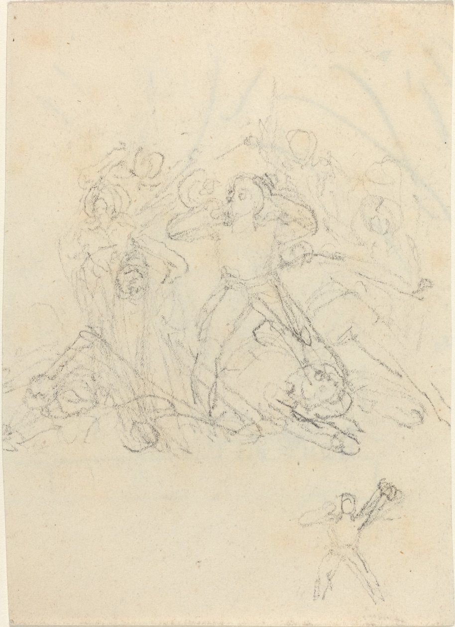 Csata jelenet alkotó: John Flaxman