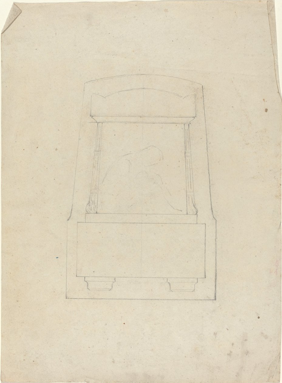 Tervezés emlékműhöz alkotó: John Flaxman