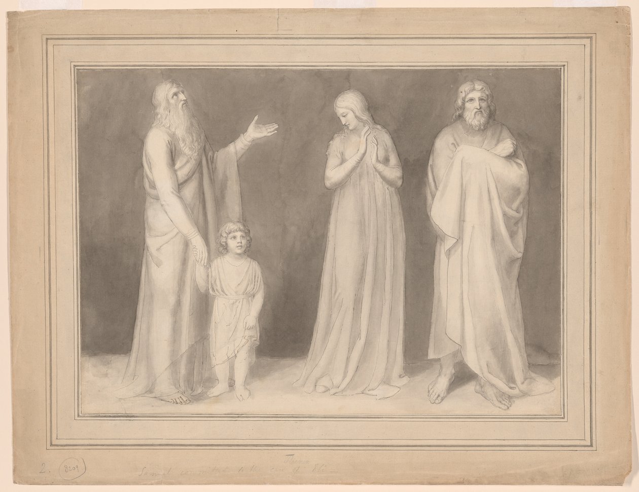 Hanna bemutatja Sámuelt Élinek alkotó: John Flaxman