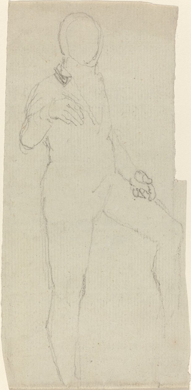 Férfi figura kortárs ruhában alkotó: John Flaxman