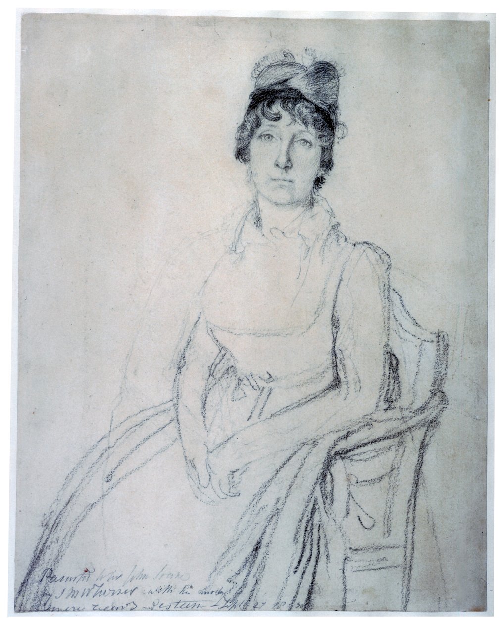 Eliza Soane vázlata, 1800 körül alkotó: John Flaxman