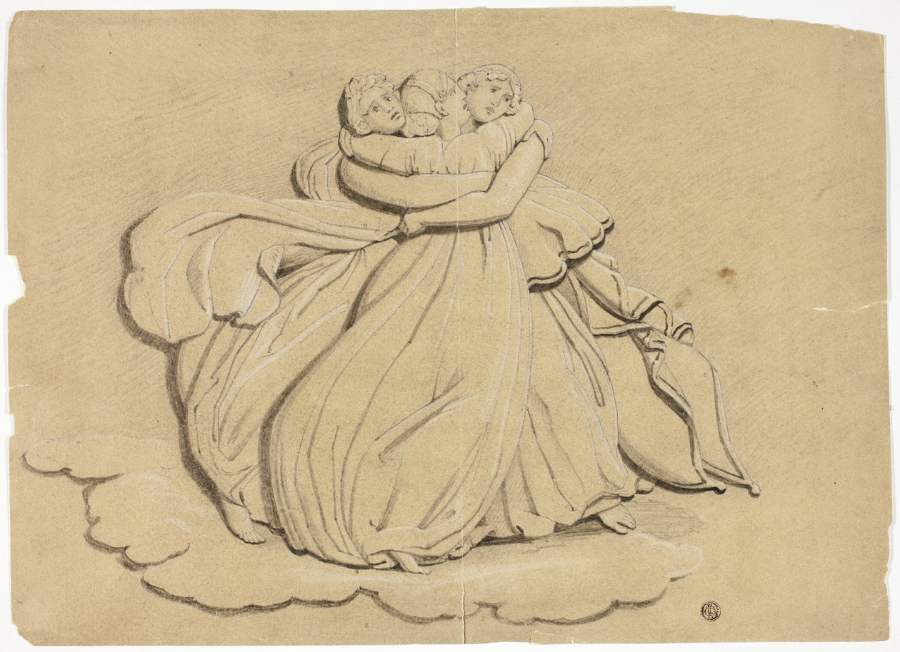 Pandarus lányai alkotó: John Flaxman