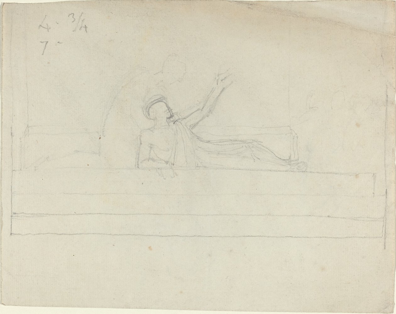 Két görög klasszikus figura alkotó: John Flaxman
