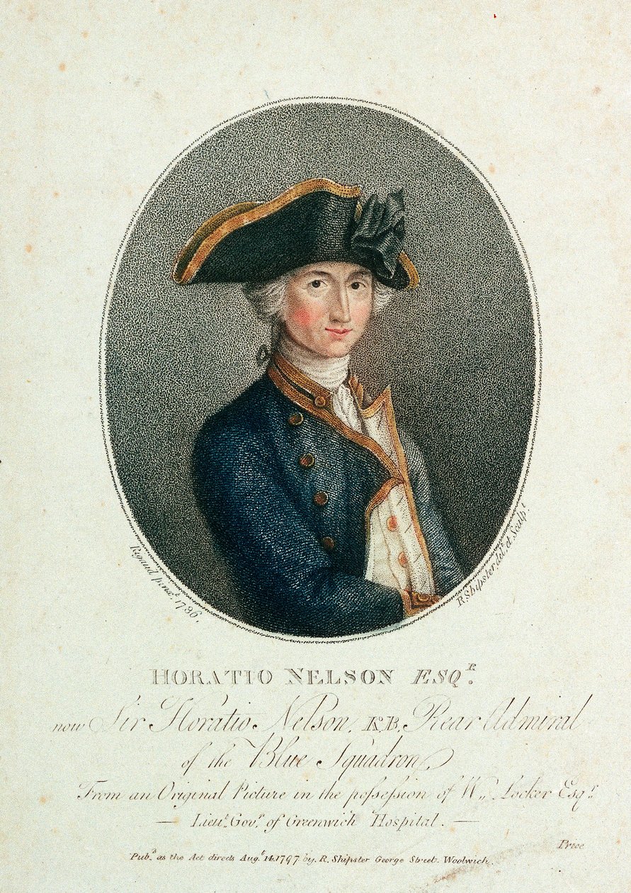 Horatio Nelson Esqr... alkotó: John Francis (after) Rigaud