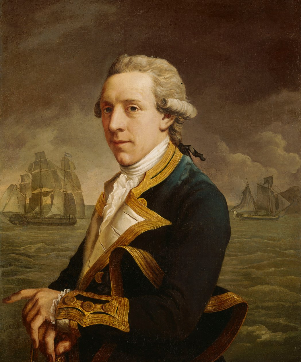 Robert Man kapitány (1748-1813 körül) alkotó: John Francis Rigaud