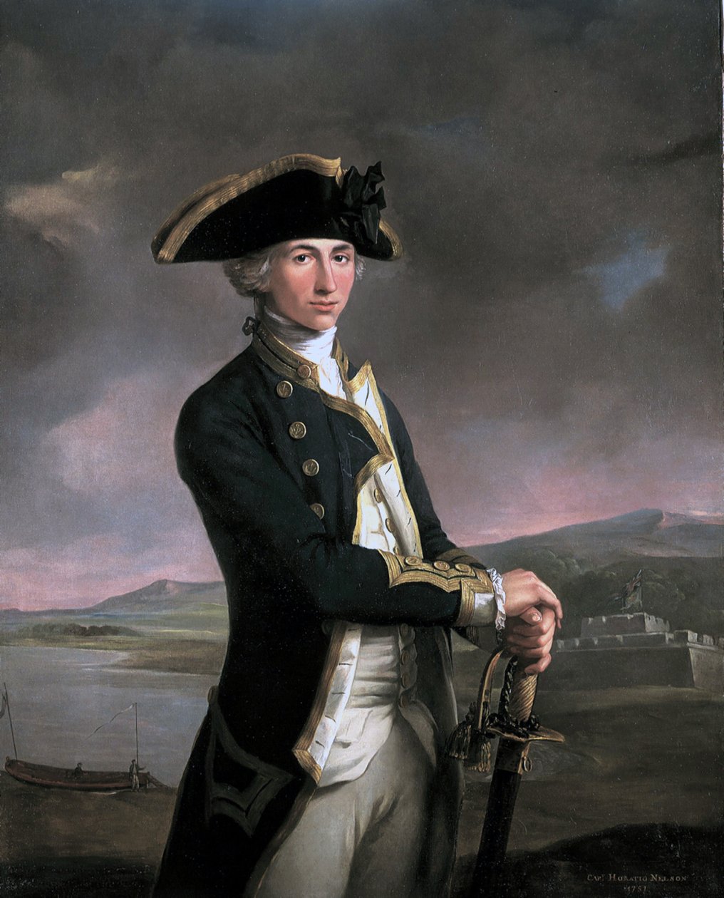 Horatio Nelson portréja (1758-1805) alkotó: John Francis Rigaud