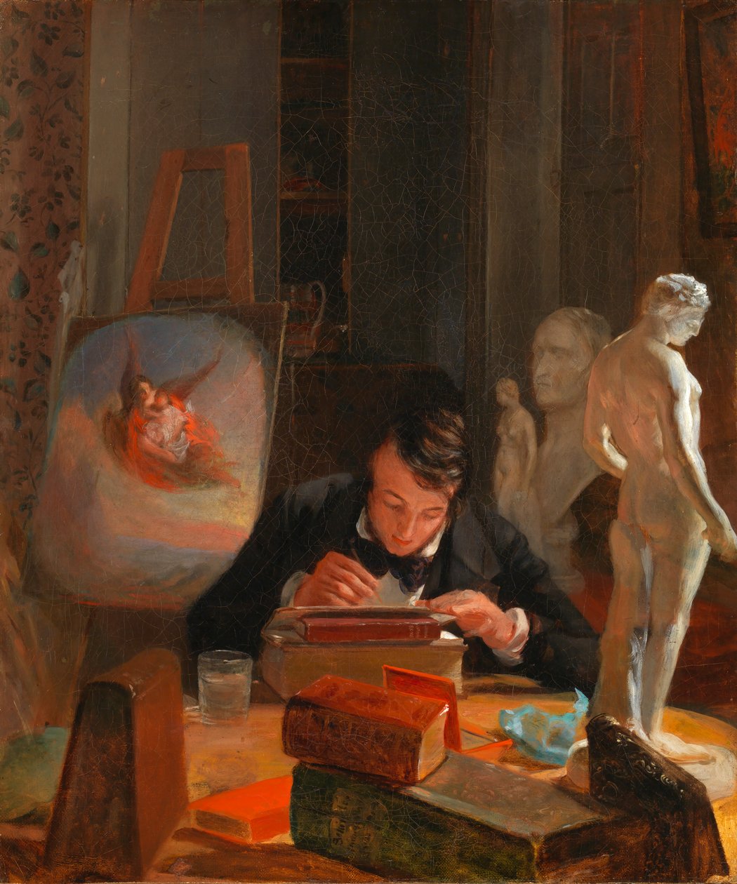 Godfrey Frankenstein portréja, kb. 1840. alkotó: John Frankenstein