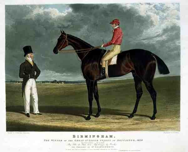 „Birmingham”, a Doncaster-i Nagy St. Leger-tétek győztese alkotó: John Frederick Herring Snr