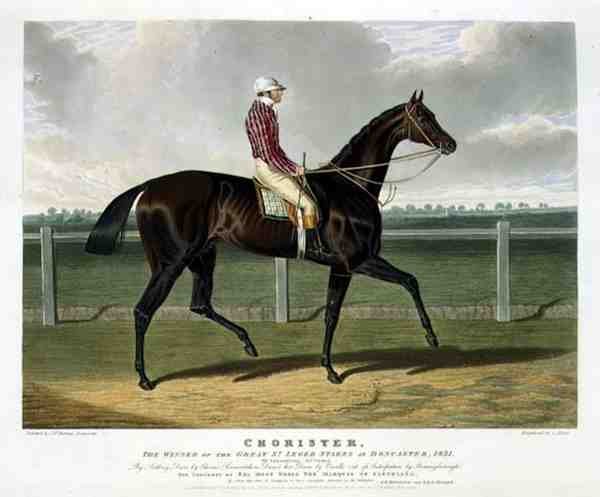 „Chorister”, a Doncaster-i Nagy St. Leger-tét győztese alkotó: John Frederick Herring Snr
