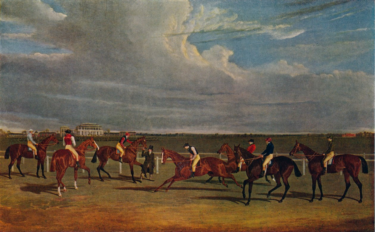 A St. Leger 1828, c1829, 1922 alkotó: John Frederick Hering