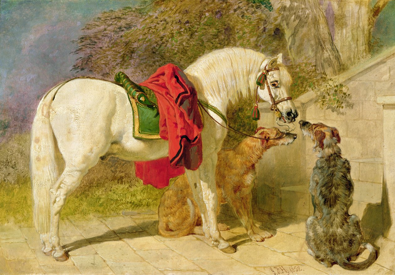 A Squire háziállatai alkotó: John Frederick Herring Jnr