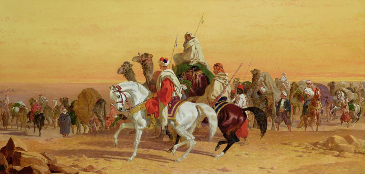 Egy arab karaván alkotó: John Frederick Herring Senior