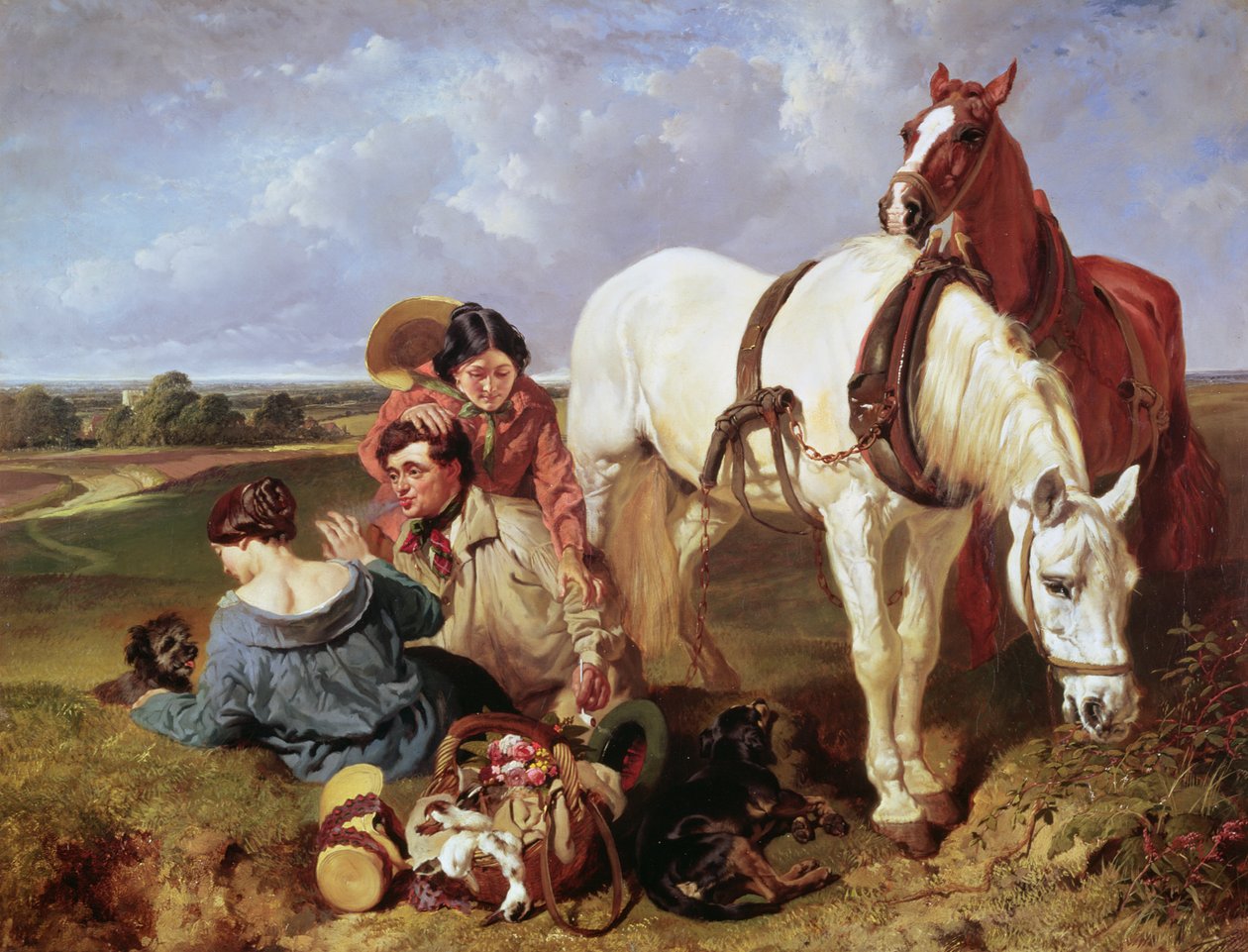 Barney, hagyd békén a lányokat. alkotó: John Frederick Herring Snr