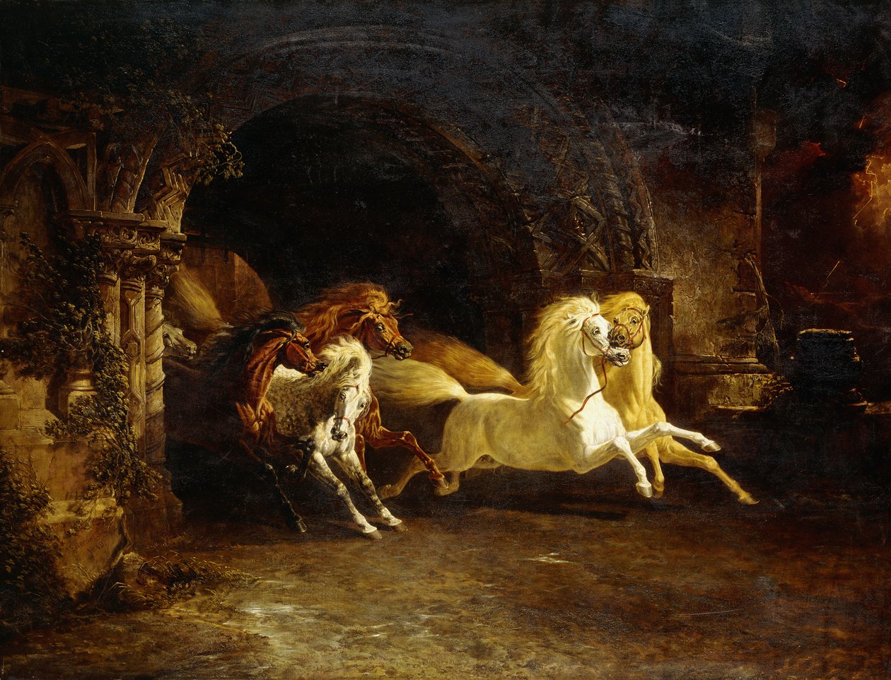 Duncan lovai, 1842 alkotó: John Frederick Herring Senior