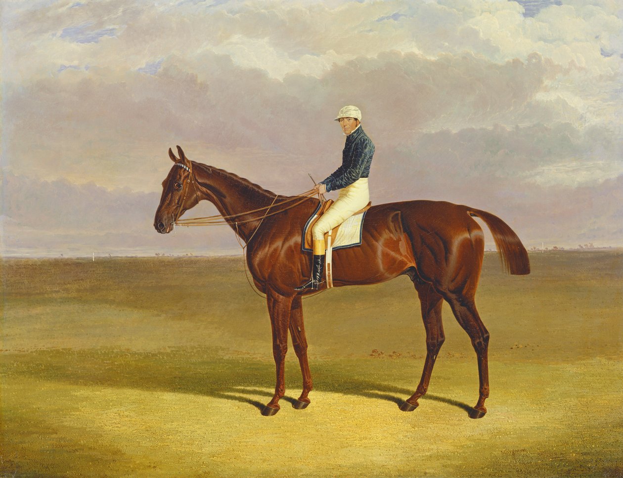 „Margrave” James Robinson Up társaságában, 1833 alkotó: John Frederick Herring Senior