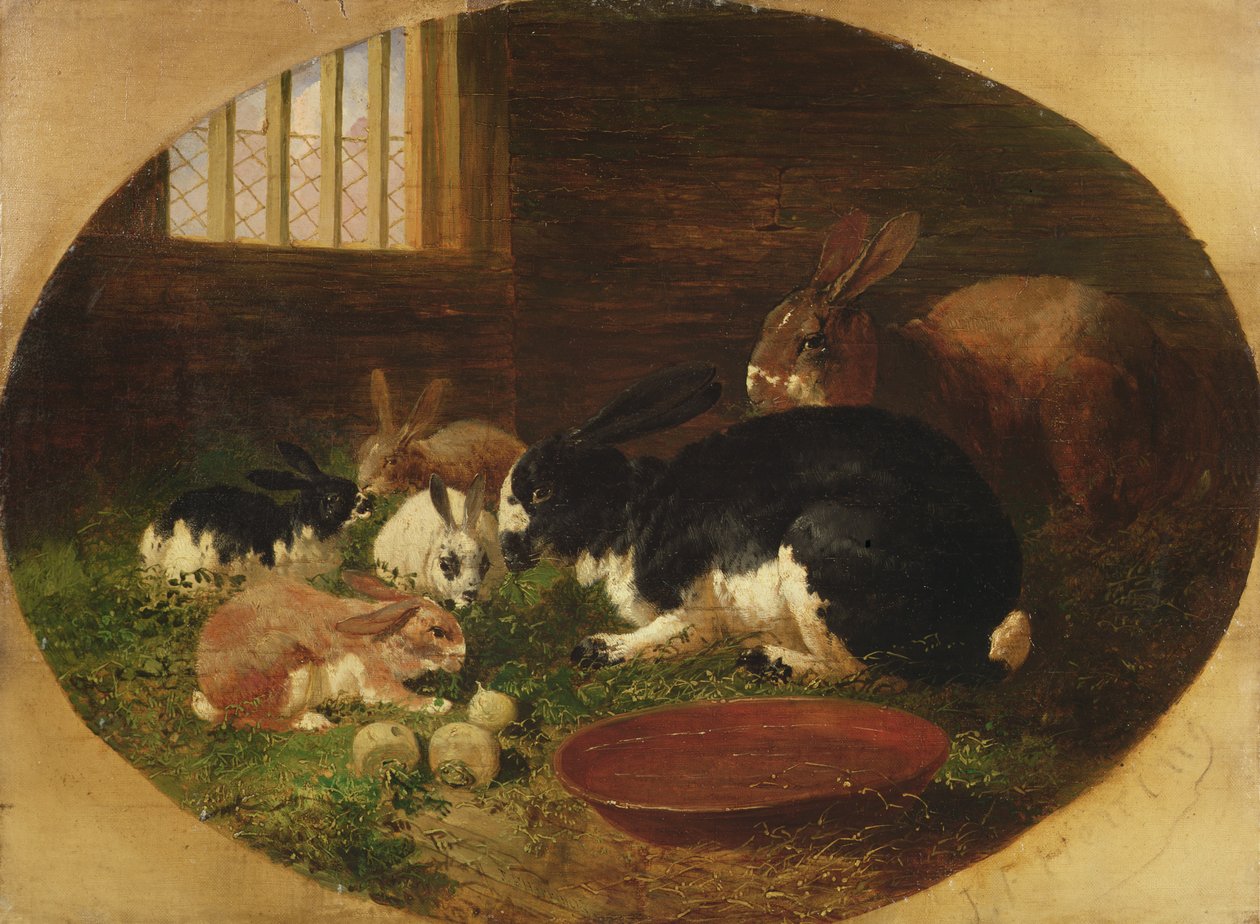 A nyúlkunyhó alkotó: John Frederick Herring Senior