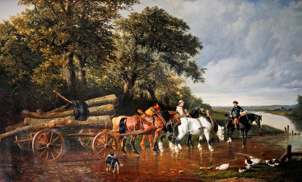 A favágószekér alkotó: John Frederick Herring Senior