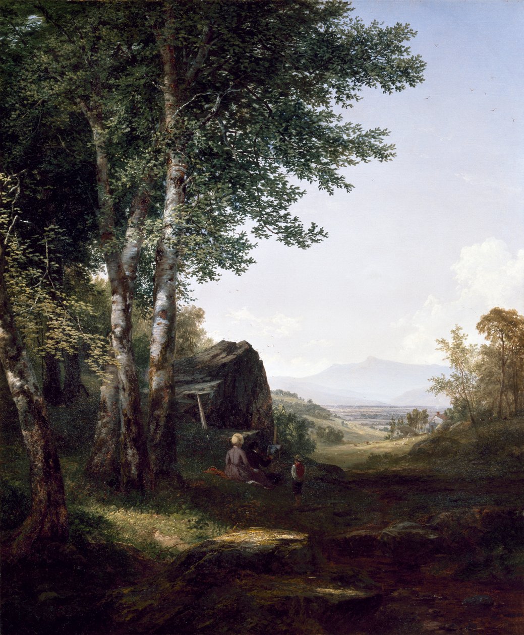 Kilátás a Mansfield-hegyre, 1849 alkotó: John Frederick Kensett