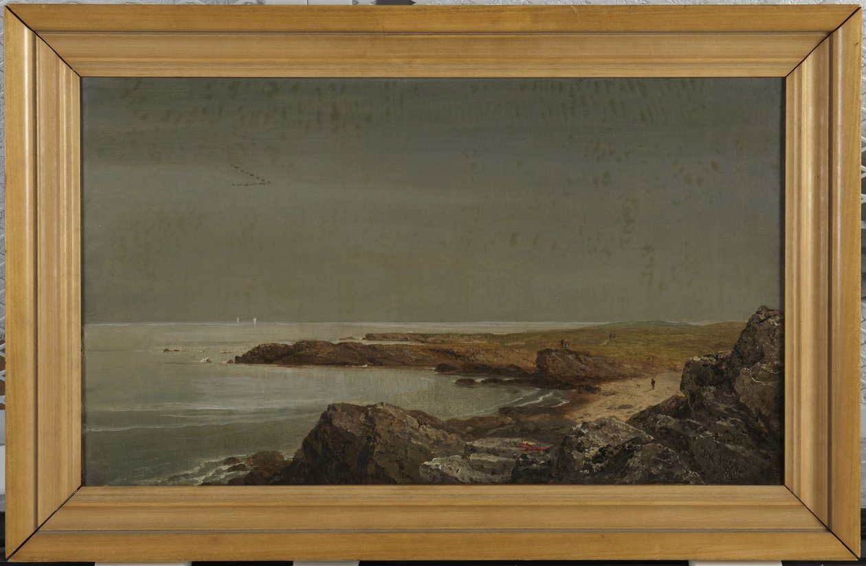 Küstenlandschaft alkotó: John Frederick Kensett