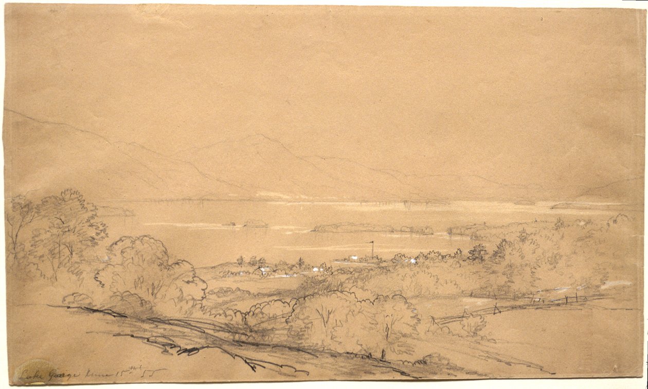 Lake George alkotó: John Frederick Kensett