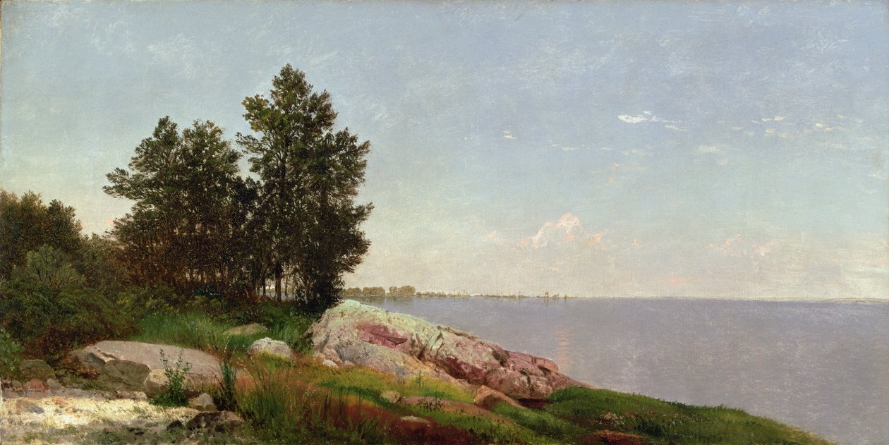 Long Island Sound Darienben alkotó: John Frederick Kensett