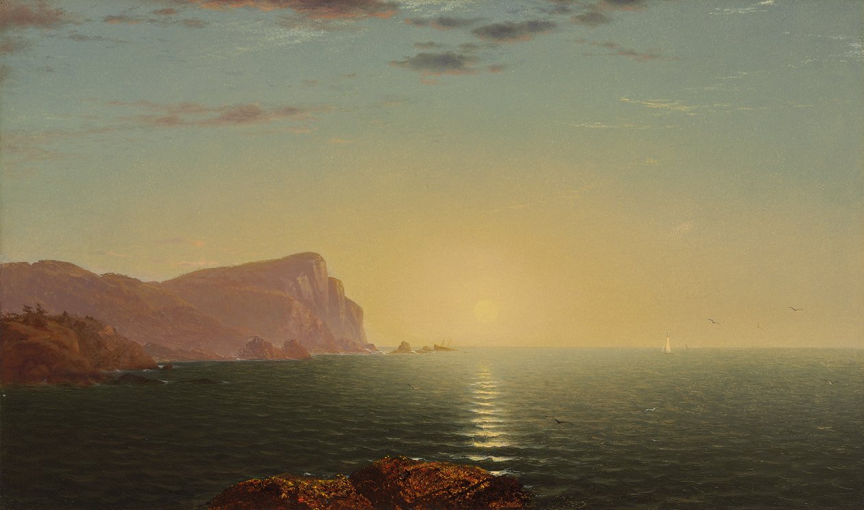 New England Sunrise, 1863 körül alkotó: John Frederick Kensett