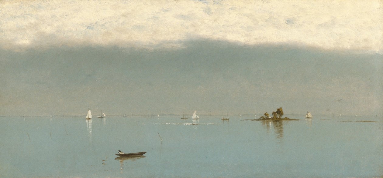 A vihar elvonulása, 1872. alkotó: John Frederick Kensett
