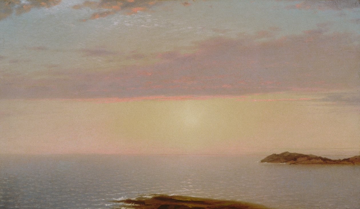 Naplemente alkotó: John Frederick Kensett
