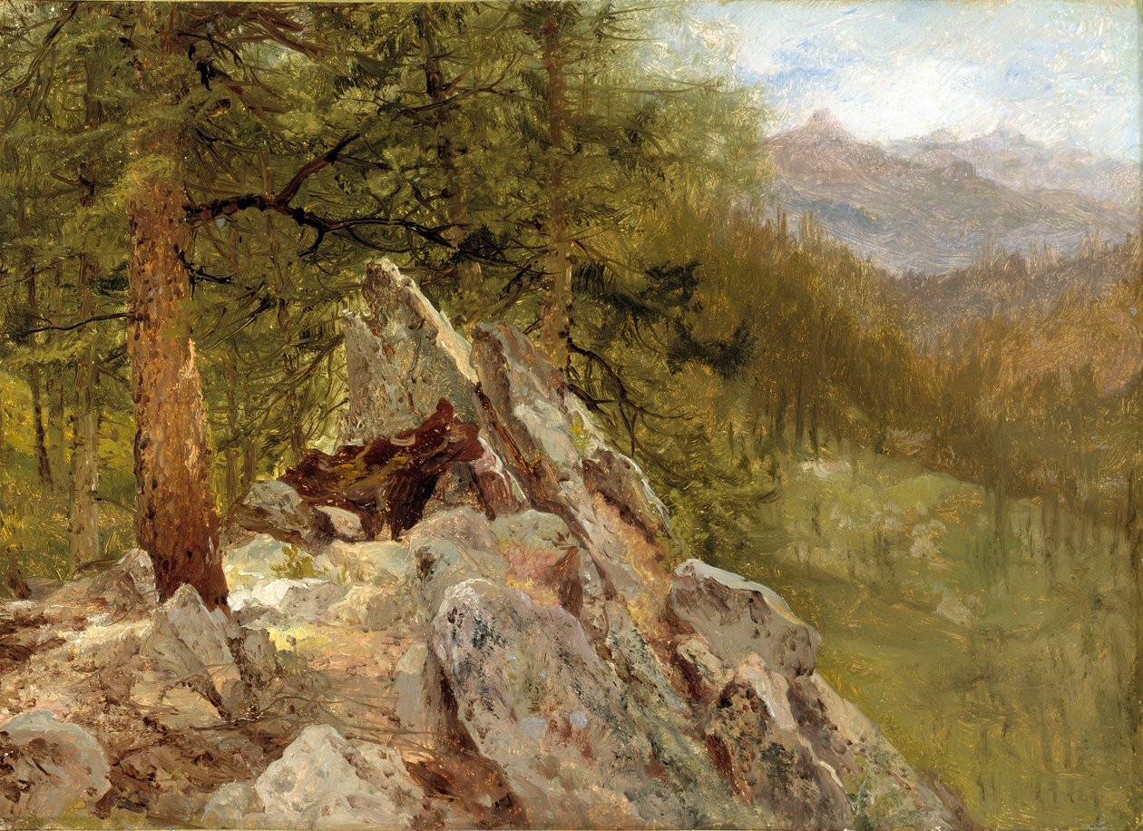 Nyugati táj alkotó: John Frederick Kensett
