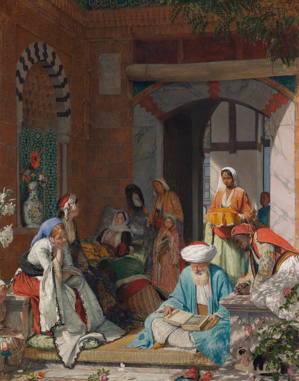 „És a hit imája megmenti a betegeket” alkotó: John Frederick Lewis