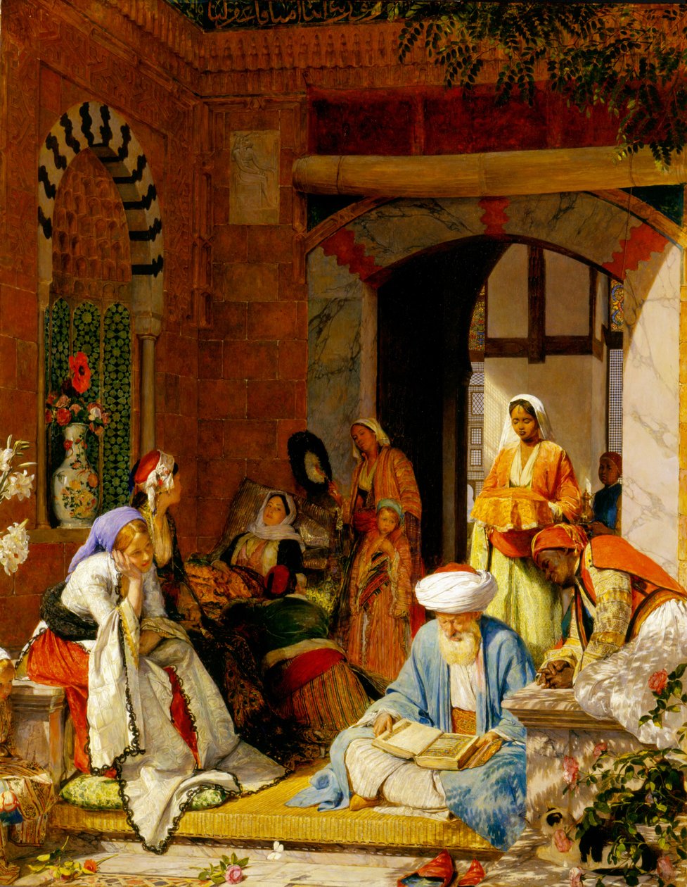 „És a hit imája megmenti a betegeket”, Jakab 5:15-ből (olaj a táblán) alkotó: John Frederick Lewis