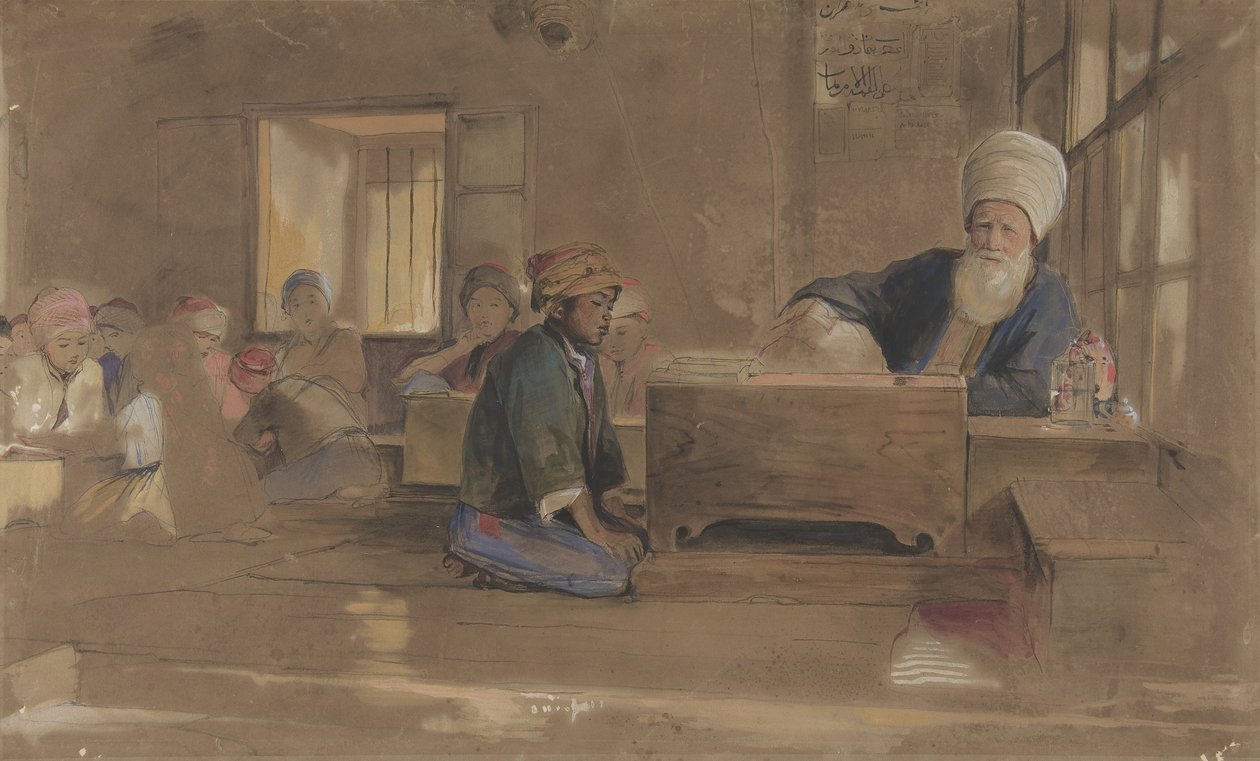 Arab Iskola, 1841-51. alkotó: John Frederick Lewis