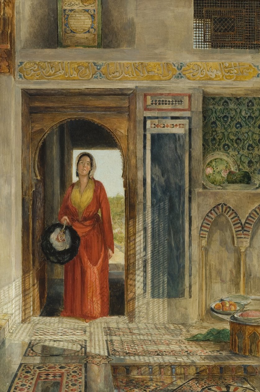 A hárem bejárata, 1871 (lásd még 131708) alkotó: John Frederick Lewis