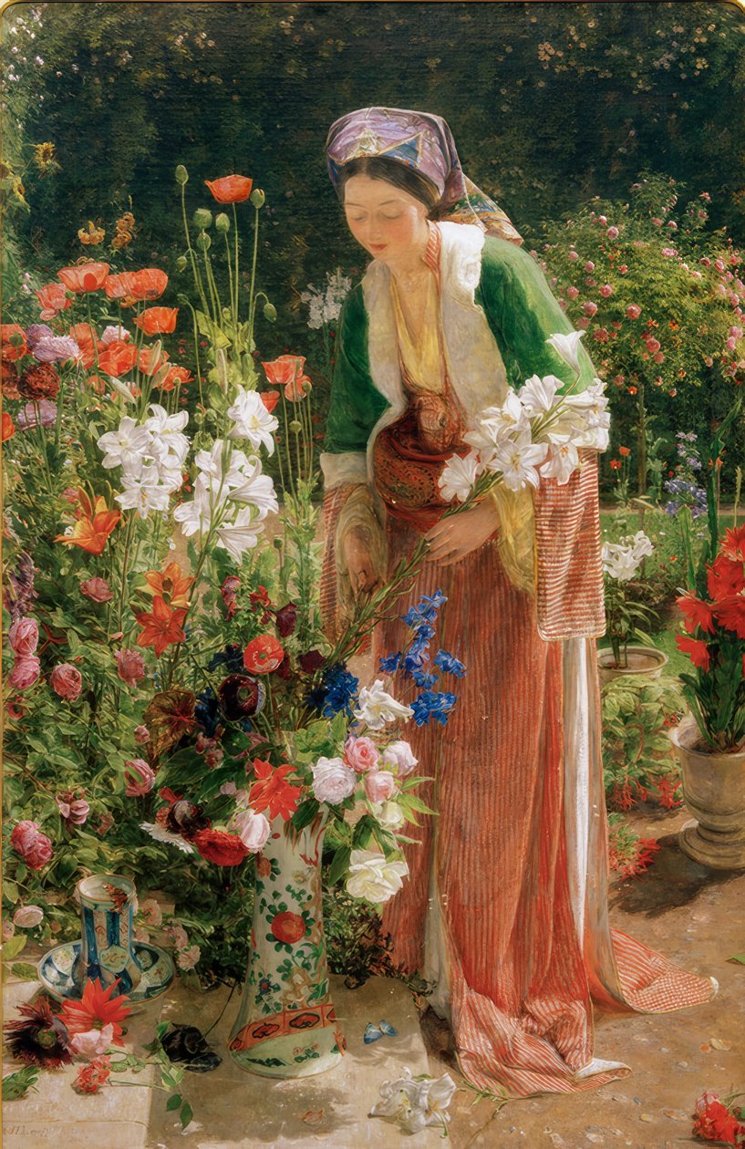 A Beis kertjében alkotó: John Frederick Lewis