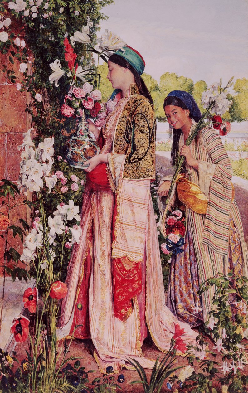 Aranykori liliom alkotó: John Frederick Lewis