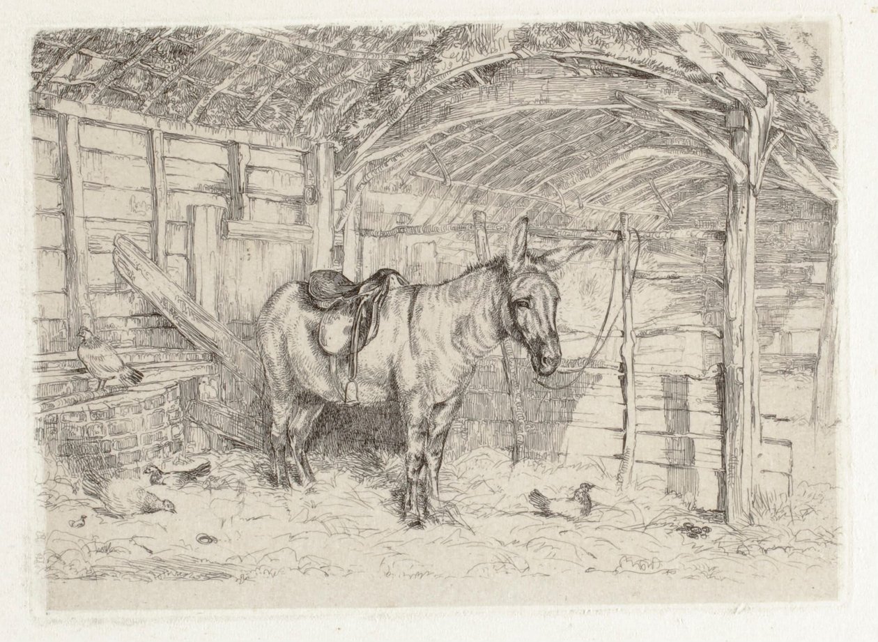 Istállójelenet alkotó: John Frederick Lewis