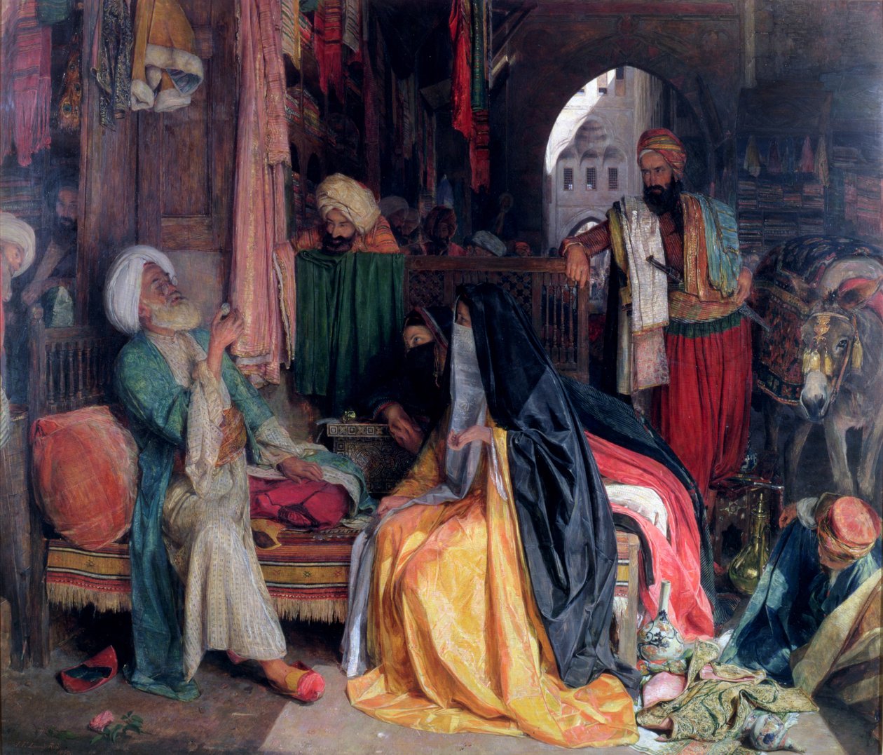 A kétséges érme, 1869 alkotó: John Frederick Lewis