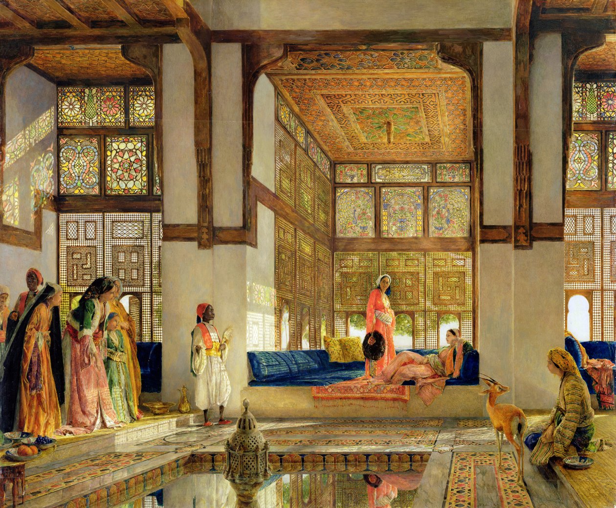 A fogadás alkotó: John Frederick Lewis