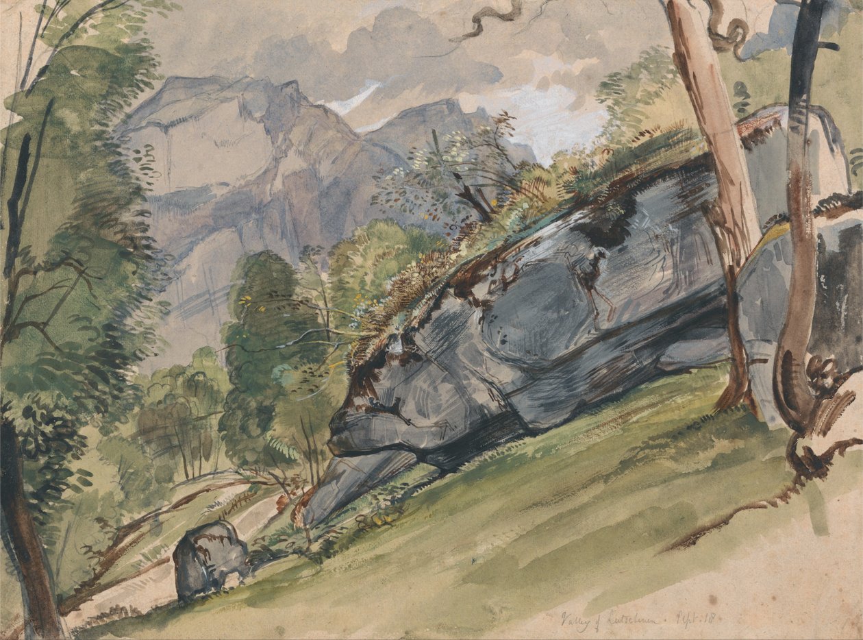 A Lutscheuen-völgy alkotó: John Frederick Lewis
