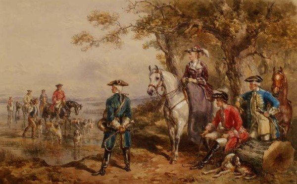 A Vidravadászat alkotó: John Frederick Tayler