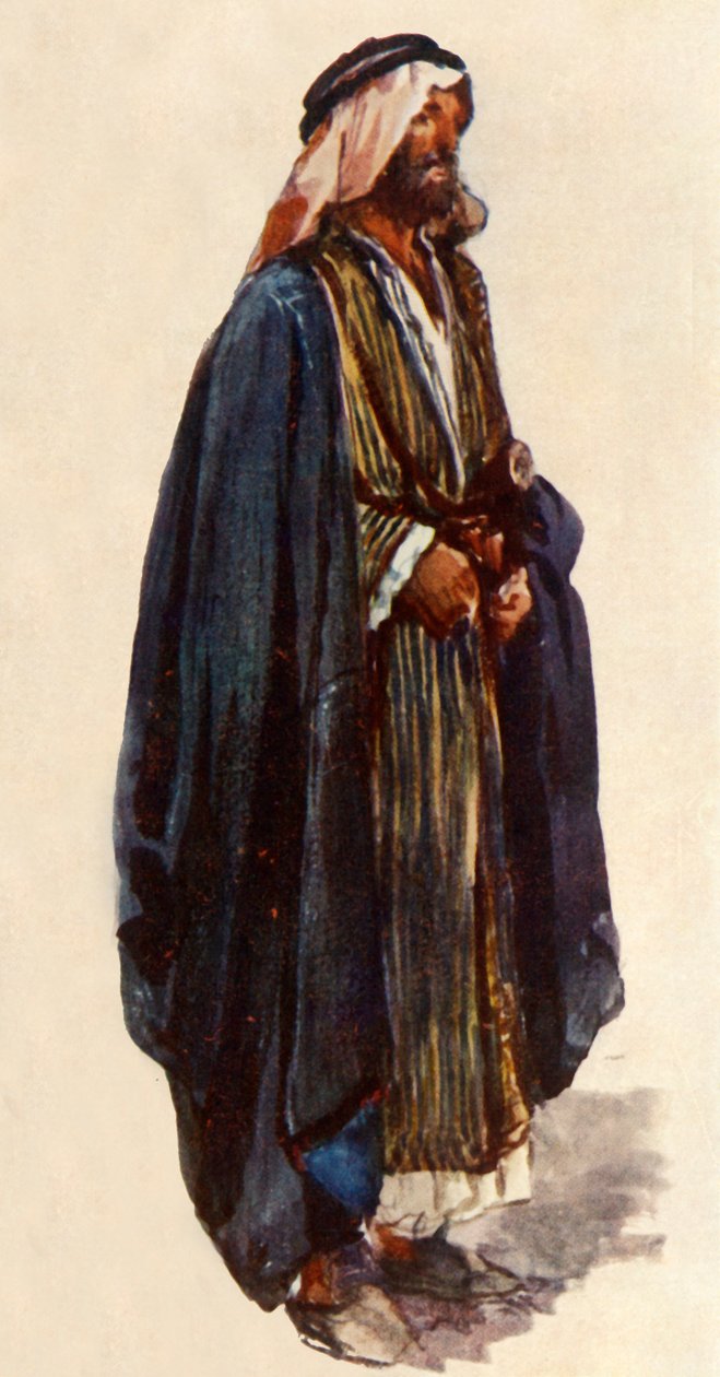Arab Farmer. Jeruzsálem szomszédsága, 1902. alkotó: John Fulleylove