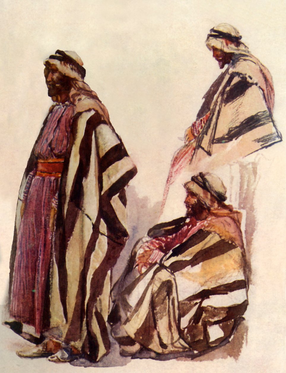 Fellah in History Dress, 1902. alkotó: John Fulleylove