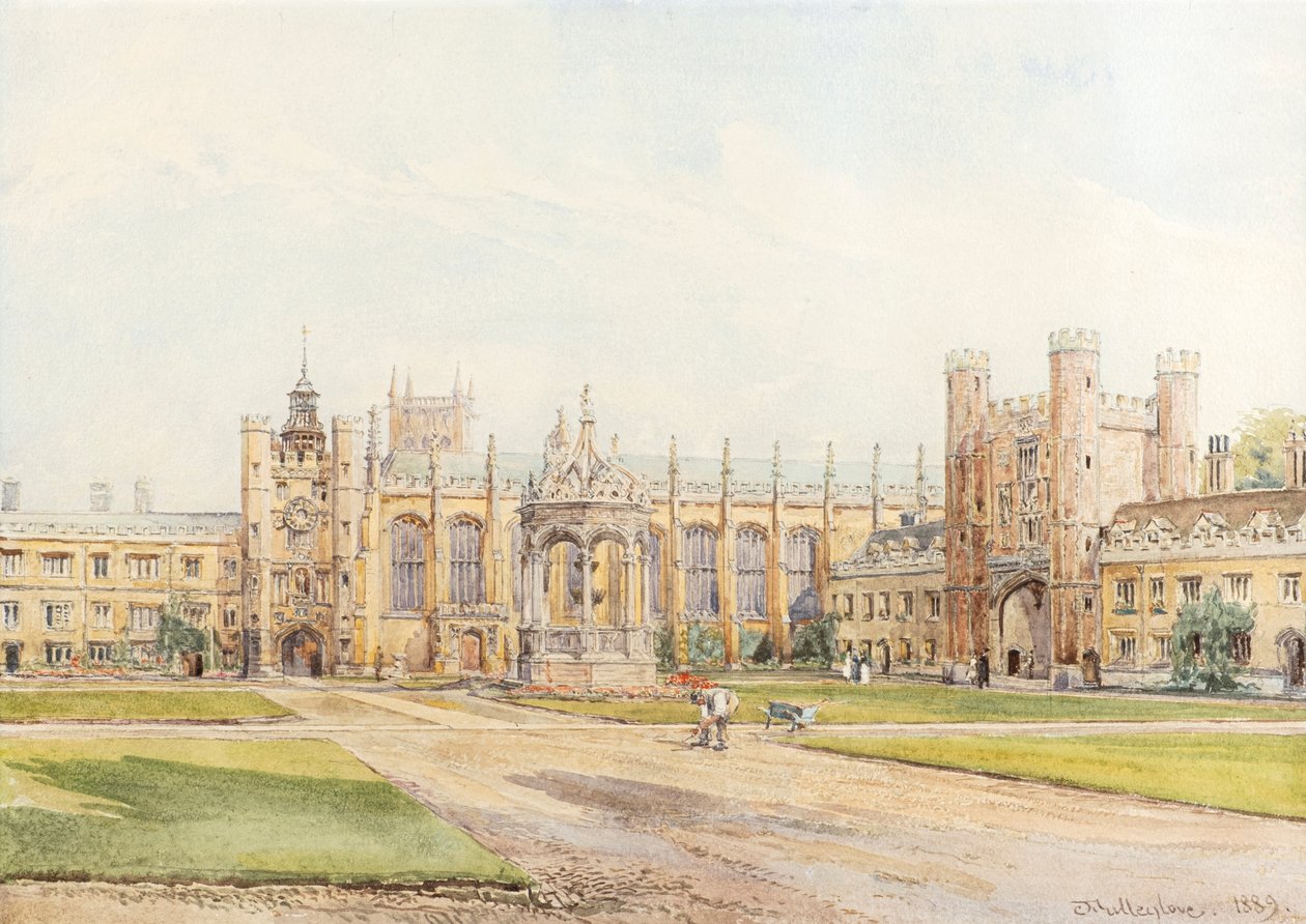 Great Court, Trinity College alkotó: John Fulleylove