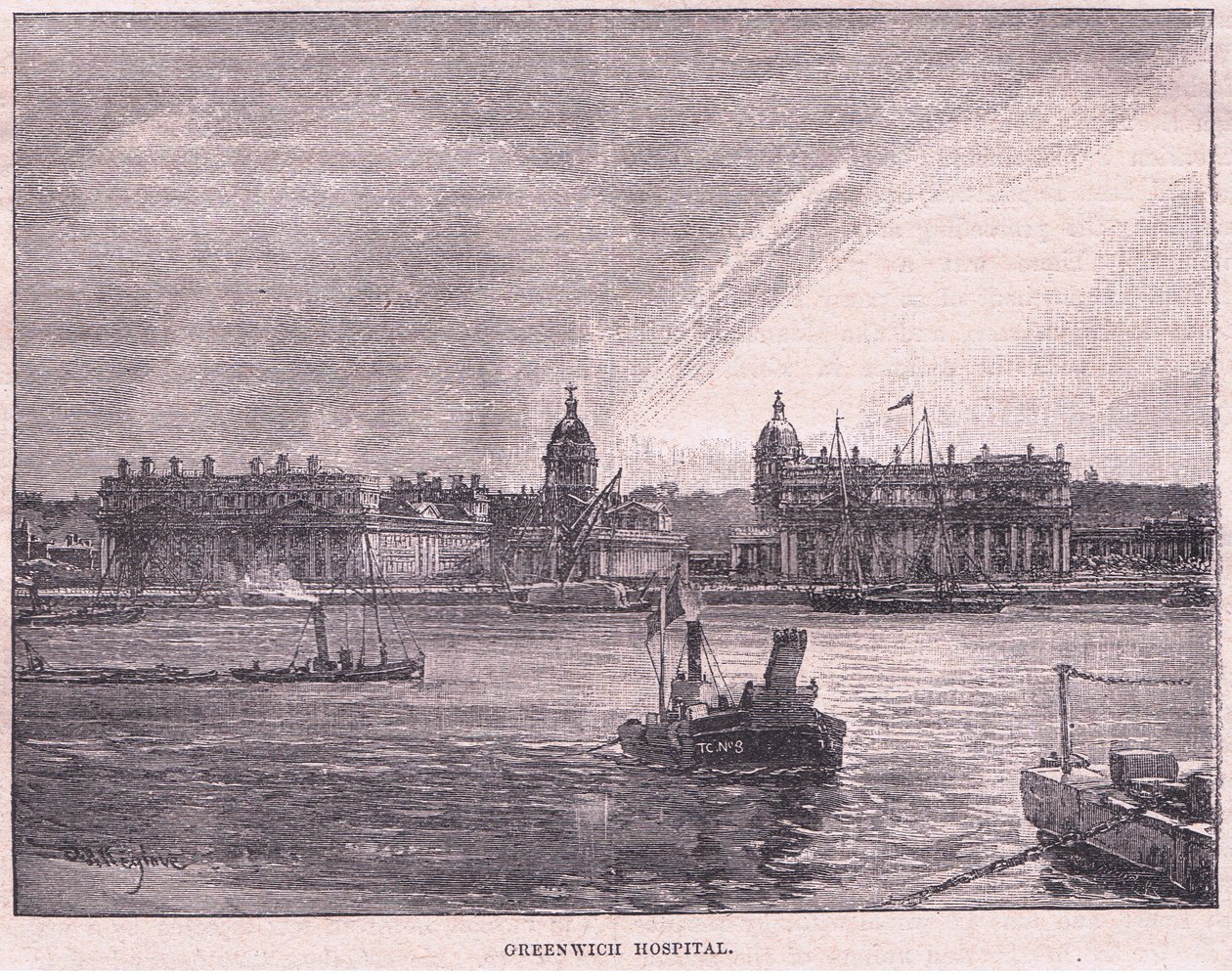 Greenwich Kórház alkotó: John Fulleylove